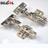 Top quality iron fix on hydraulic full overlay furniture european corner cabinet hinges
