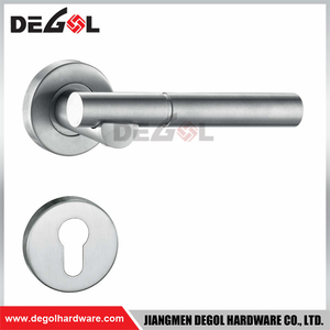 Top quality stainless steel curved tubular passage lever