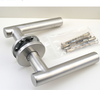 Hot sale contemporary heavy duty solid lever type interior door handle stainless steel