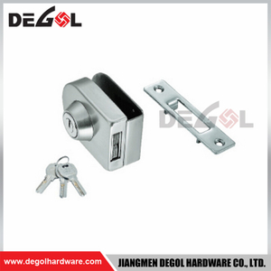 GL1040 glass door lock stainless steel commercial tempered sliding house hotel