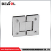 YC102 Glass Door Hingers Satin Chrome Black