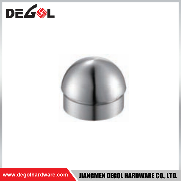 YA98 Handrail end fittings Satin Chrome Black