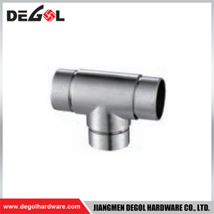 YA87 Handrail connecting fittings Satin Chrome Black