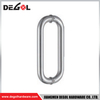 YE101 Glass Door Fitting Satin Chrome Black