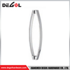 YE107 Glass Door Fitting Satin Chrome Black