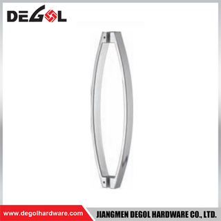 YE107 Glass Door Fitting Satin Chrome Black