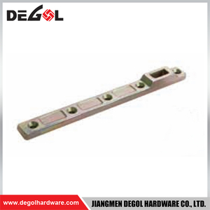YE222 Glass Door Fitting Satin Chrome Black