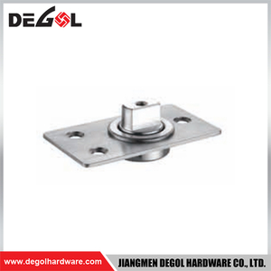YE218 Glass Door Fitting Satin Chrome Black