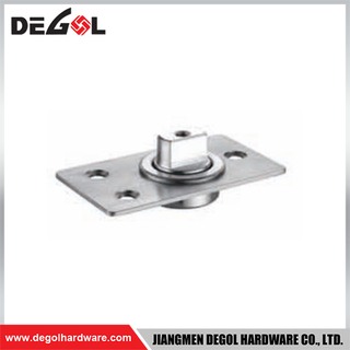 YE218 Glass Door Fitting Satin Chrome Black