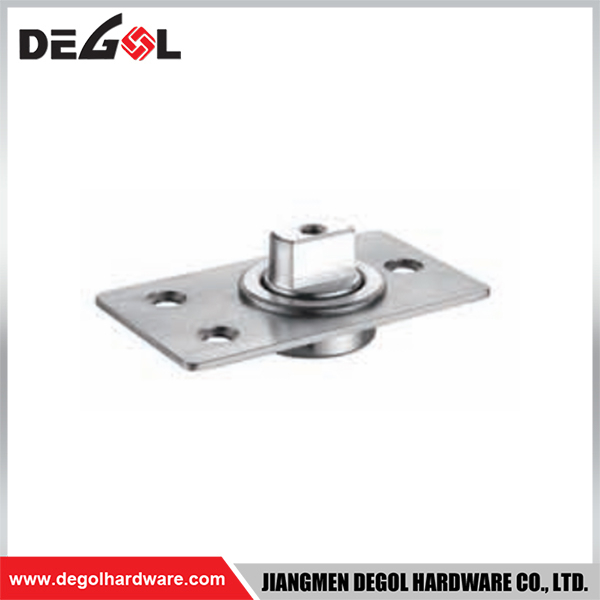 YE218 Glass Door Fitting Satin Chrome Black