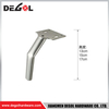 FL1114 Metal Furniture Legs Heavy Duty Wrought Iron Right Angle Sofa Leg