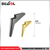 FL1124 Metal Furniture Legs Heavy Duty Wrought Iron Right Angle Sofa Leg