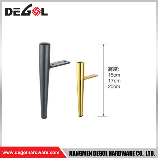 FL1151 Metal Furniture Legs Heavy Duty Wrought Iron Right Angle Sofa Leg