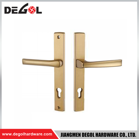 SL1009 Aluminium narrow 85 mmPassword Aluminum Sliding Glass Door Lock Waterproof Outdoor With TTlock App Double Side Door Handle 