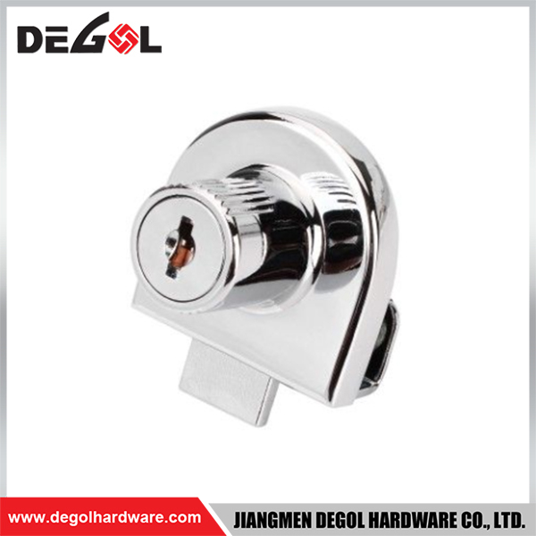 GDL0008 glass door lock steel commercial tempered sliding house hotel commercial 