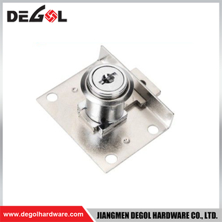 DL009 Furniture Hardware Drawer Lock Side Mounting Drawer Lock with Key