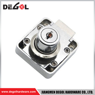 DL006 Furniture Hardware Drawer Lock Side Mounting Drawer Lock with Key