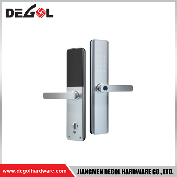 SML40 Zinc Alloy Door Handle Smart Lock Matt Black/ Satin Silver