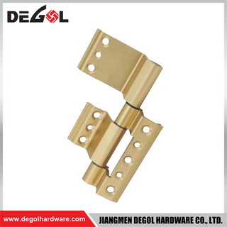 WHS1053 Gold Weather-Resistant Aluminum Hinges for Exterior Windows