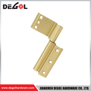 WHS1056 Gold Weather-Resistant Aluminum Hinges for Exterior Windows