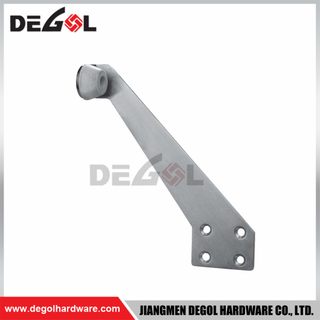 DS1023 Stainless Steel Black Rubber Door Stopper Door Holder Door Stop