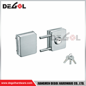 GL1015 glass door lock stainless steel commercial tempered frameless sliding house hotel