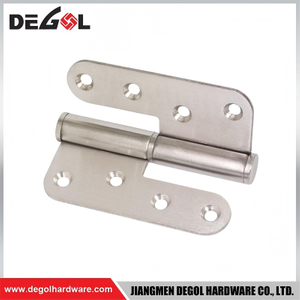 L Shape Lift Off Radius Butt Hinge Stainless Steel Detachable Structure Easy Install Door Hardware Parts