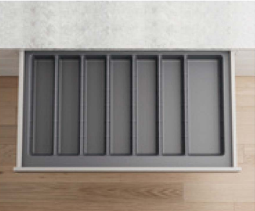 CT-900B Classical Tray with fixed slots to fit to the drawer width 