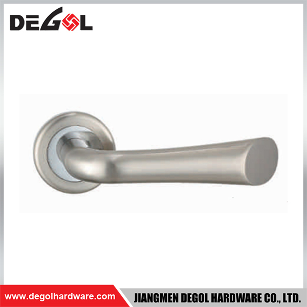 Zinc-Aluminum Door Handle Set, Fits Wooden/Metal Doors, Easy Installation