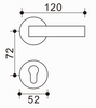 Noble Zinc-Aluminum Door Pull, Fine Craftsmanship, Upgrade Your Interior