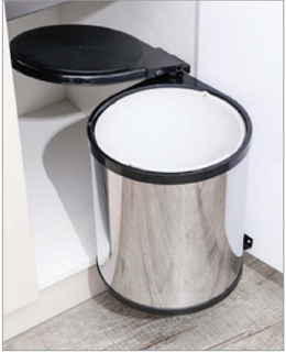 SB-8 Multi Fit Bin with Pull out handle type with soft closing sides