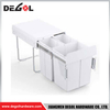 DB-400CS Classical Bottom Mounted Waste Bin with Pull out handle type