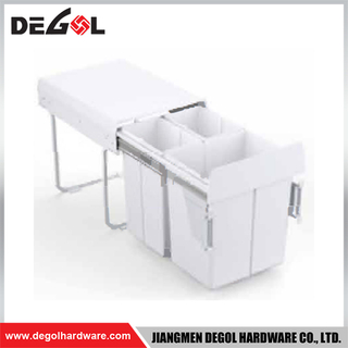 DB-400CS Classical Bottom Mounted Waste Bin with Pull out handle type