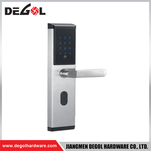 SML60 Zinc Alloy Door Handle Smart Lock Matt Black/ Satin Silver