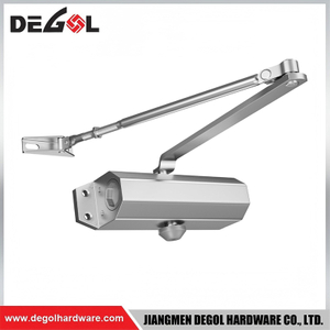 Black Hydraulic Door Closer Solid Structure For Heavy Load Interior Door Application