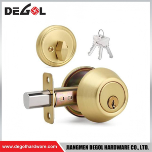 Durable Deadbolt Lock Set for Residential Entry and Exterior Doors