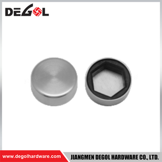 YA1160 Handrail End Fittings Satin Chrome Black