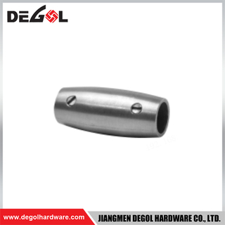 YA1175 Handrail End Fittings Satin Chrome Black