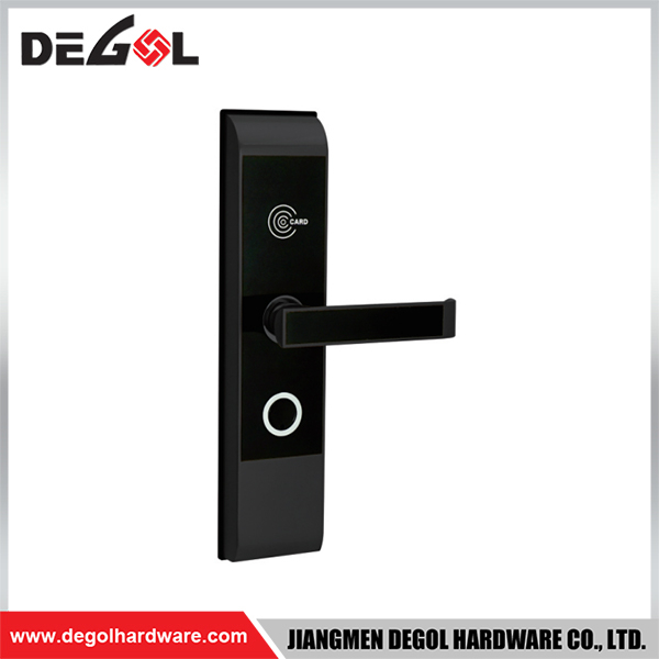 SML96 Zinc Alloy Door Handle Smart Lock Matt Black/ Satin Silver