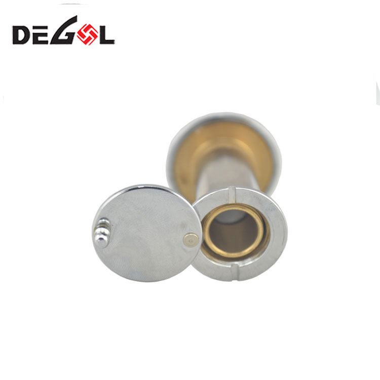 Anti-theft door hardware manufacturer wide angle chrome polished Door Eye Viewer
