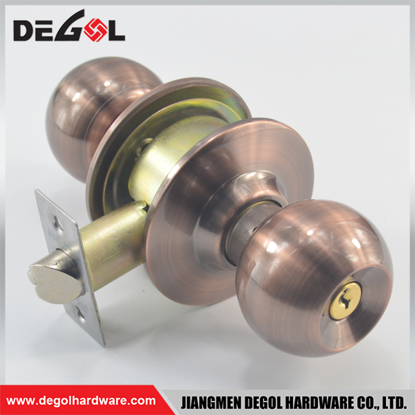 Degol Hardware Satin Stainless Steel Door Knob Set