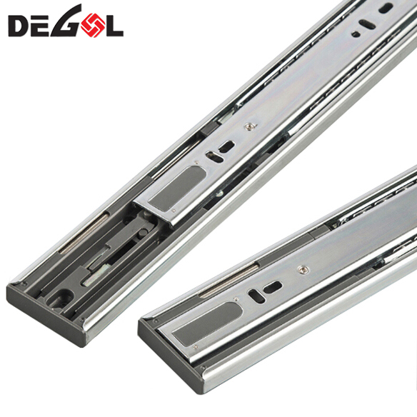 China stainless steel l-shaped kitchen cabinet drawer slide