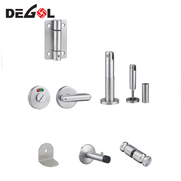 Hardware public toilet partition