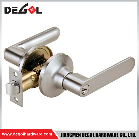 BDL1040 Zinc Alloy Privacy Security Door Lock with Key Or Keyless for Bedroom Bathroom Passage