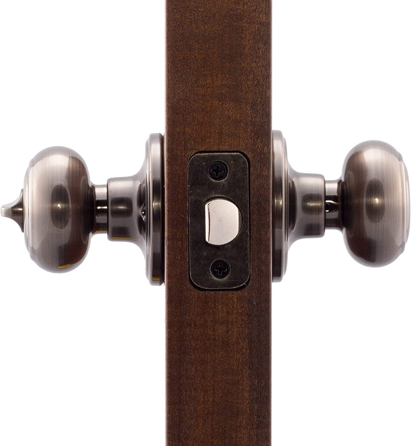 How to install a door knob lock ？