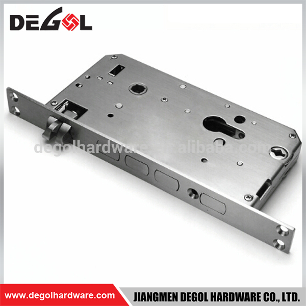 Stainless steel french door mortise lock parts small mortise lock