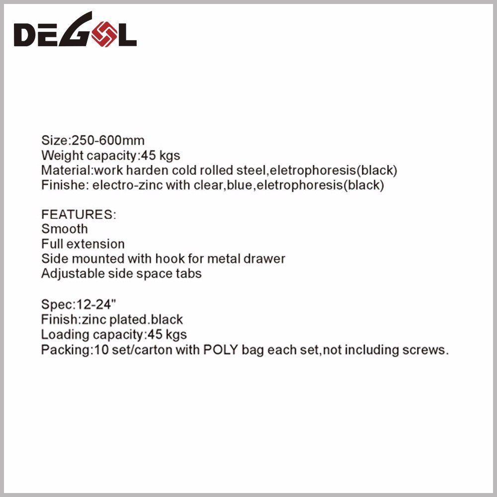 High Quality drawer slide