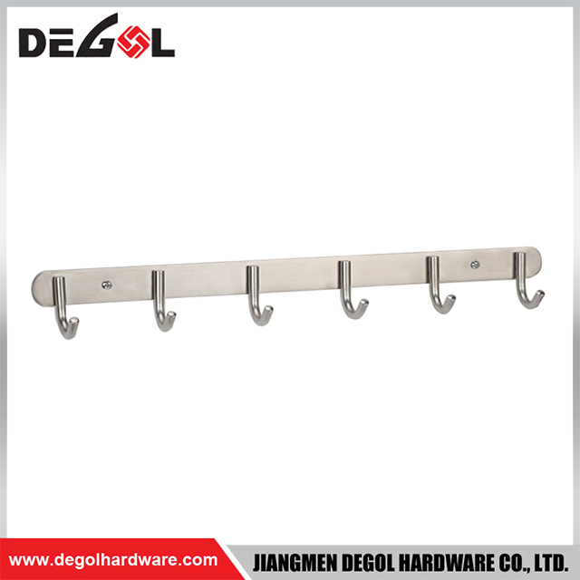 Hot sale stainless steel clothes hook rail