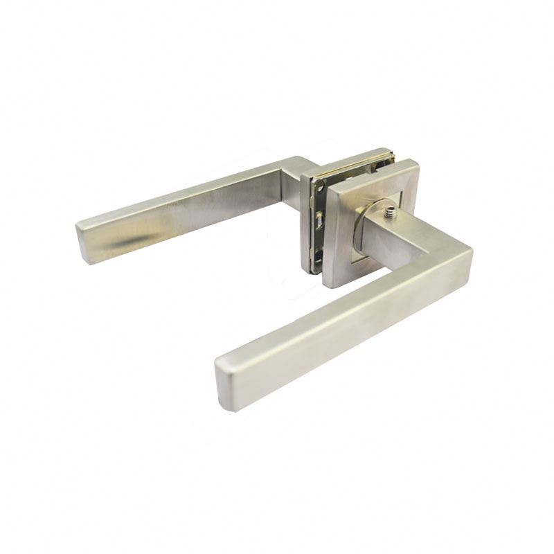 Top quality Luxury interior room stainless steel custom made solid lever door handle for interior