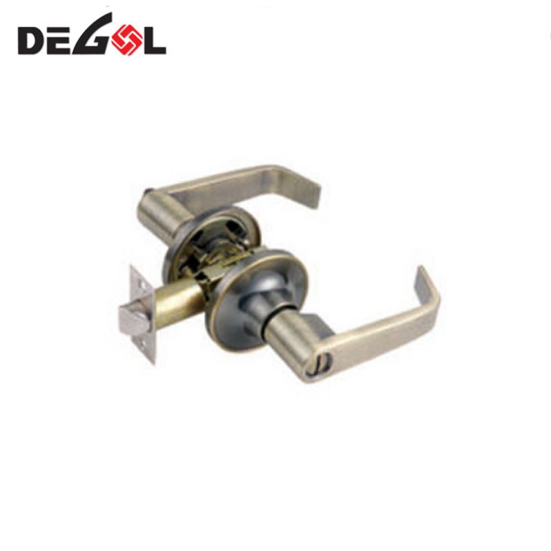304 Stainless Steel Apartment House Safety Security Anti Theft Sliding Handle Brass Cylinder Dead Bolt Door Lock